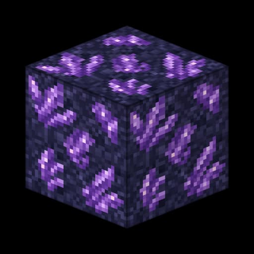 Amethyst ore block preview